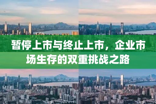 暫停上市與終止上市，企業(yè)市場生存的雙重挑戰(zhàn)之路