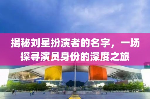 揭秘劉星扮演者的名字，一場(chǎng)探尋演員身份的深度之旅