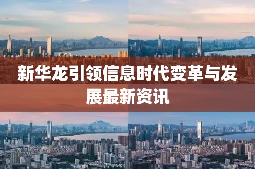 新華龍引領(lǐng)信息時(shí)代變革與發(fā)展最新資訊