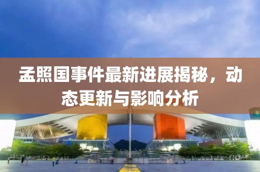 孟照國(guó)事件最新進(jìn)展揭秘，動(dòng)態(tài)更新與影響分析
