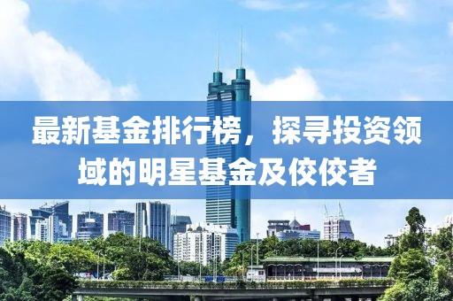 最新基金排行榜，探尋投資領(lǐng)域的明星基金及佼佼者