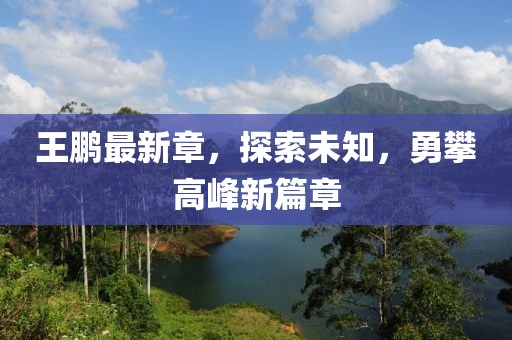 王鵬最新章，探索未知，勇攀高峰新篇章