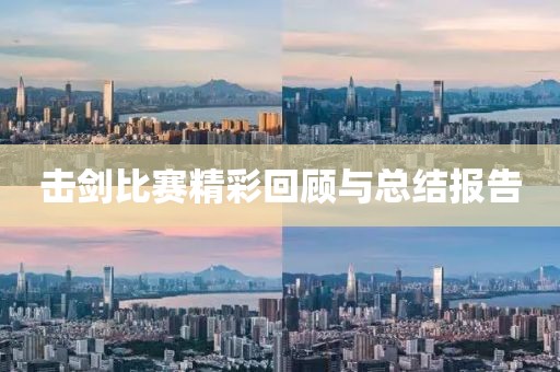 擊劍比賽精彩回顧與總結(jié)報(bào)告