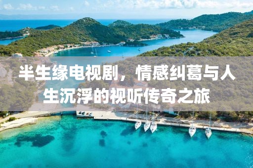 半生緣電視劇，情感糾葛與人生沉浮的視聽傳奇之旅
