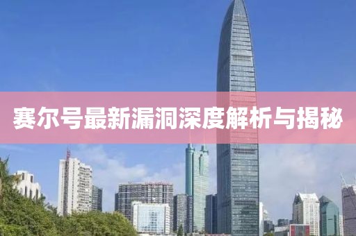 賽爾號最新漏洞深度解析與揭秘