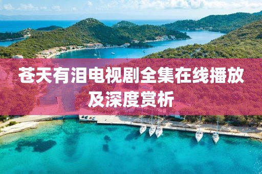蒼天有淚電視劇全集在線播放及深度賞析