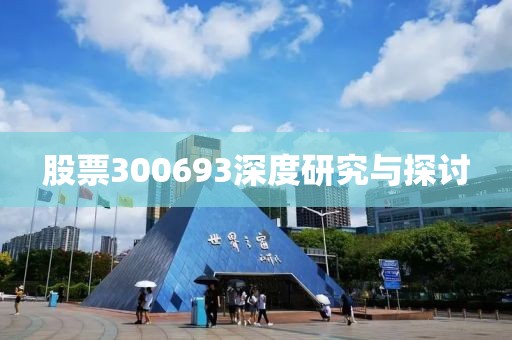 股票300693深度研究與探討