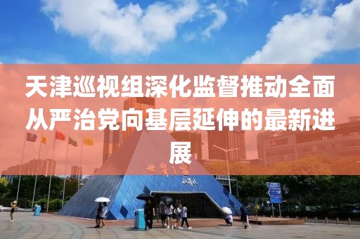 天津巡視組深化監(jiān)督推動全面從嚴治黨向基層延伸的最新進展