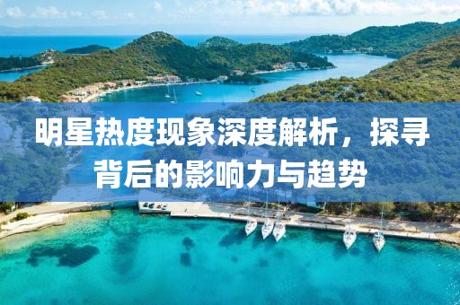 明星熱度現(xiàn)象深度解析，探尋背后的影響力與趨勢