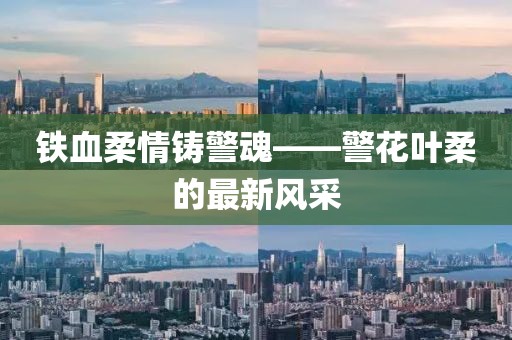 鐵血柔情鑄警魂——警花葉柔的最新風采