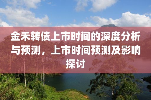 金禾轉(zhuǎn)債上市時間的深度分析與預(yù)測，上市時間預(yù)測及影響探討