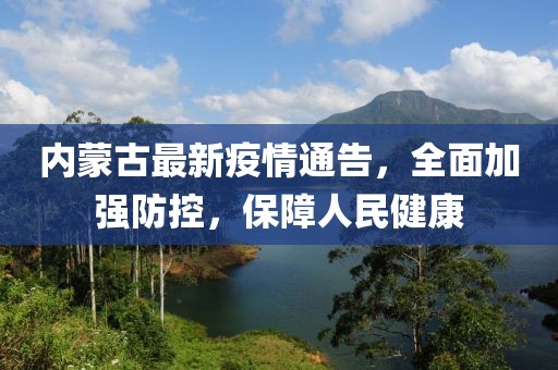 內(nèi)蒙古最新疫情通告，全面加強(qiáng)防控，保障人民健康