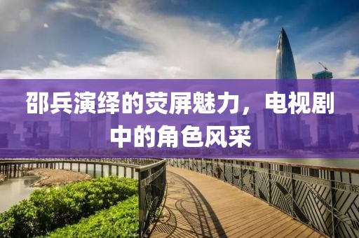 邵兵演繹的熒屏魅力，電視劇中的角色風采