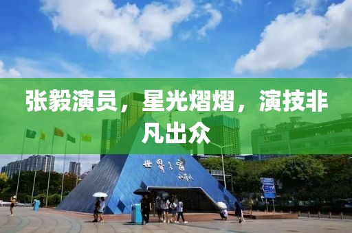張毅演員，星光熠熠，演技非凡出眾