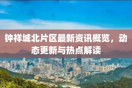 鐘祥城北片區(qū)最新資訊概覽，動態(tài)更新與熱點解讀