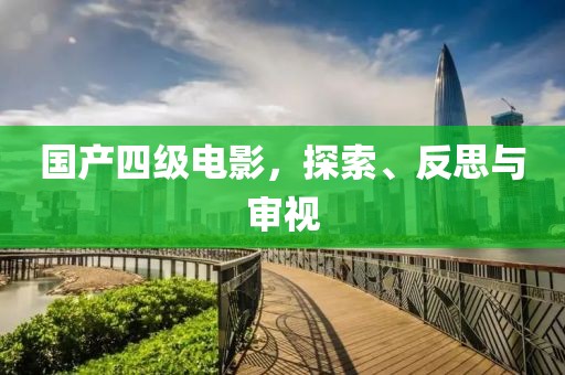 國產(chǎn)四級(jí)電影，探索、反思與審視