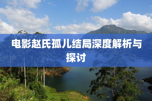 電影趙氏孤兒結(jié)局深度解析與探討