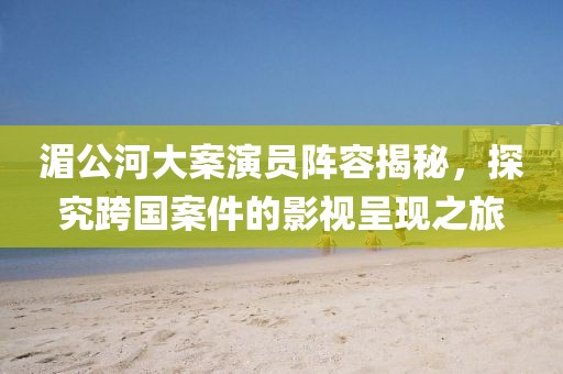 湄公河大案演員陣容揭秘，探究跨國(guó)案件的影視呈現(xiàn)之旅