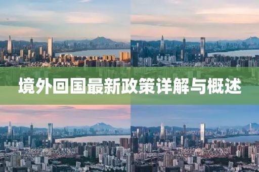 境外回國(guó)最新政策詳解與概述