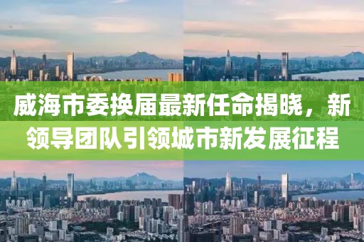 威海市委換屆最新任命揭曉，新領(lǐng)導(dǎo)團隊引領(lǐng)城市新發(fā)展征程