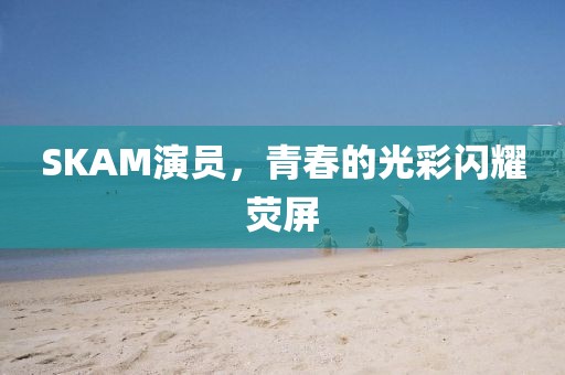 SKAM演員，青春的光彩閃耀熒屏