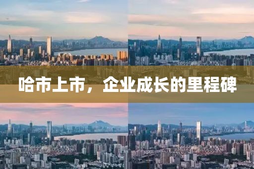 哈市上市，企業(yè)成長(zhǎng)的里程碑