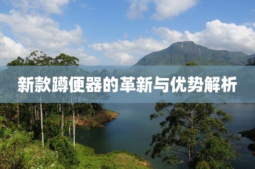 新款蹲便器的革新與優(yōu)勢(shì)解析