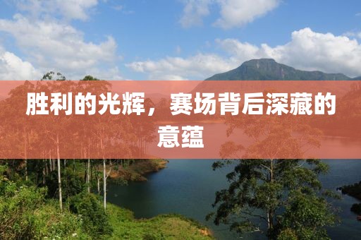 勝利的光輝，賽場背后深藏的意蘊(yùn)