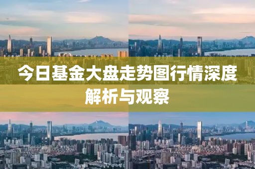 今日基金大盤走勢圖行情深度解析與觀察