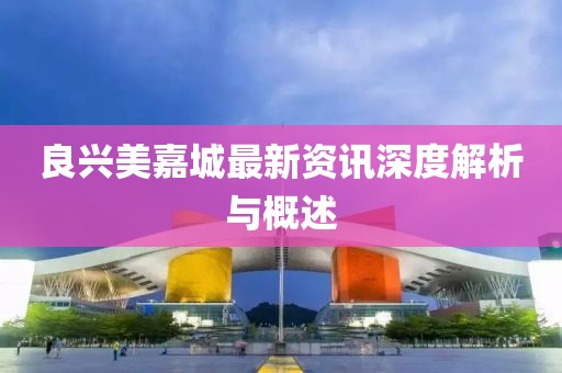 良興美嘉城最新資訊深度解析與概述