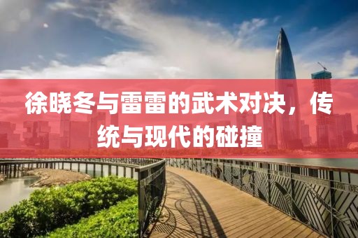 徐曉冬與雷雷的武術(shù)對決，傳統(tǒng)與現(xiàn)代的碰撞