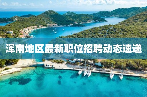 渾南地區(qū)最新職位招聘動態(tài)速遞