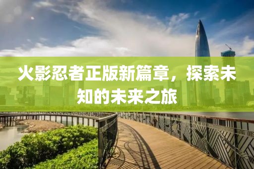 火影忍者正版新篇章，探索未知的未來之旅