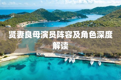 賢妻良母演員陣容及角色深度解讀
