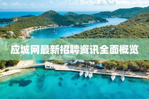 應(yīng)城網(wǎng)最新招聘資訊全面概覽