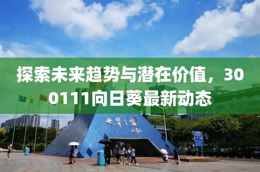 探索未來趨勢與潛在價值，300111向日葵最新動態(tài)