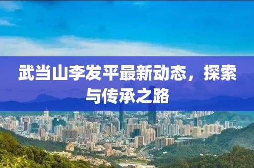 武當(dāng)山李發(fā)平最新動態(tài)，探索與傳承之路