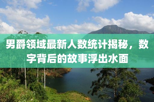 男爵領(lǐng)域最新人數(shù)統(tǒng)計(jì)揭秘，數(shù)字背后的故事浮出水面