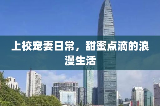 上校寵妻日常，甜蜜點(diǎn)滴的浪漫生活