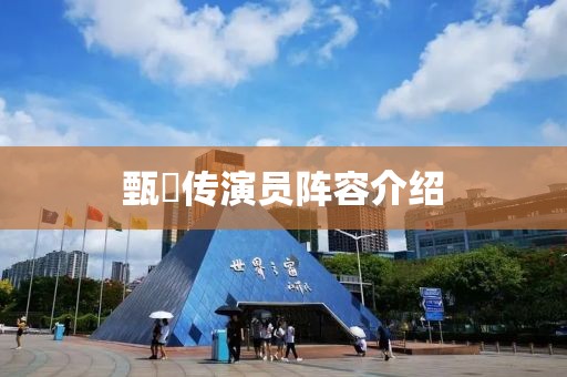 甄嬛傳演員陣容介紹
