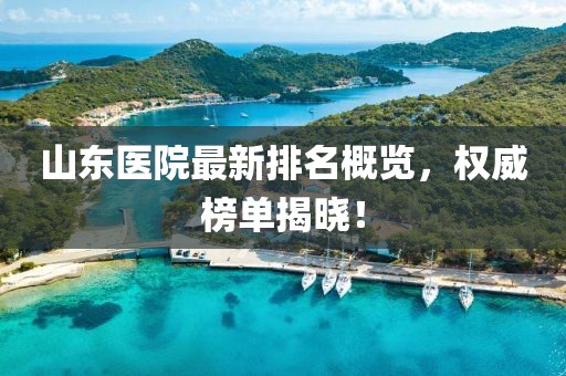 山東醫(yī)院最新排名概覽，權(quán)威榜單揭曉！