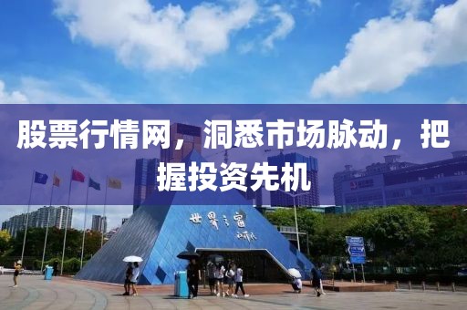 股票行情網(wǎng)，洞悉市場脈動，把握投資先機(jī)