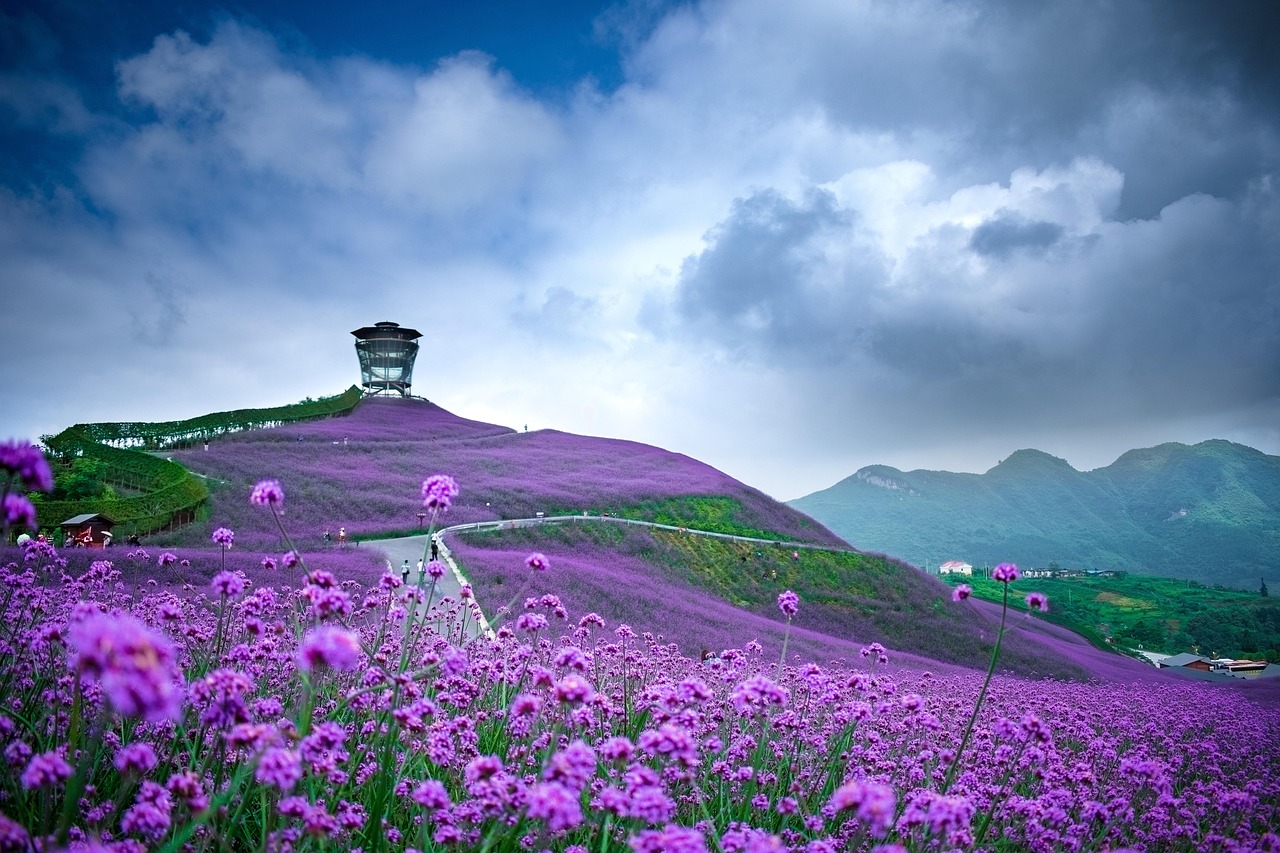 貴州花江鎮(zhèn)風景掠影，自然人文交融之美